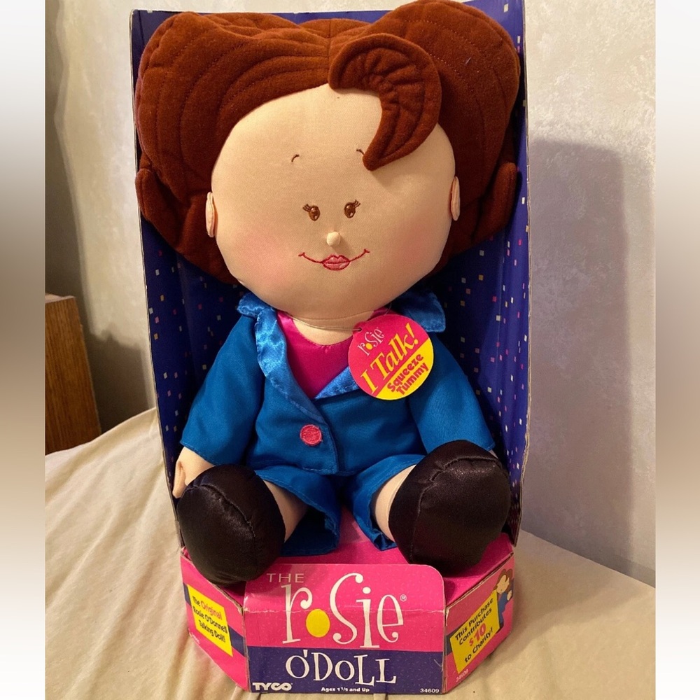Rosie O'Donnell Talking Doll By Tyco - New In Box - Excellent Condition    dolls